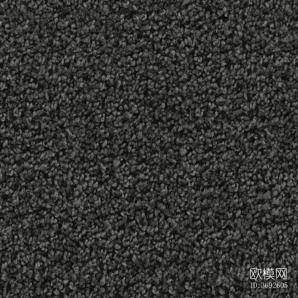 无缝现代酒店办公室黑灰色毛绒满铺地毯地垫下载