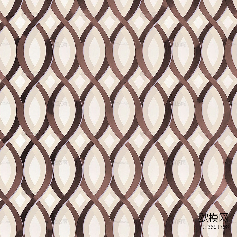 无缝现代棕色几何线条纹理图案壁纸壁布墙布下载