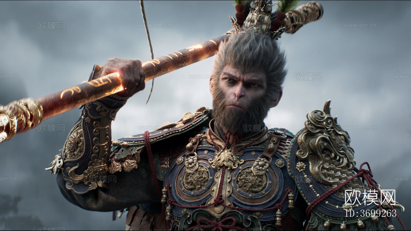 现代电脑电视屏幕 黑神话悟空壁纸贴图下载