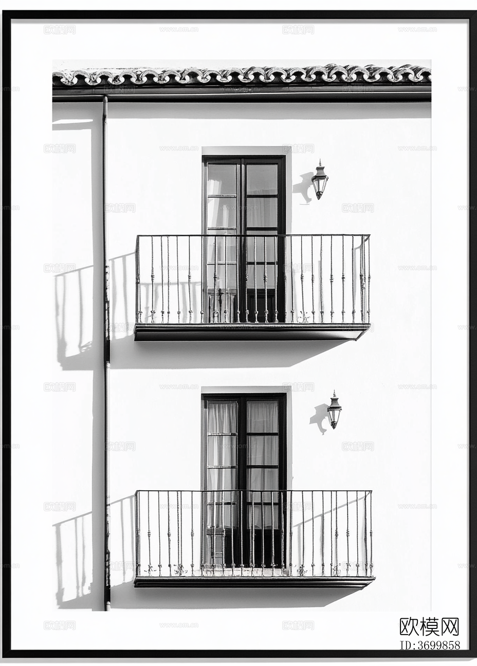 建筑装饰画下载