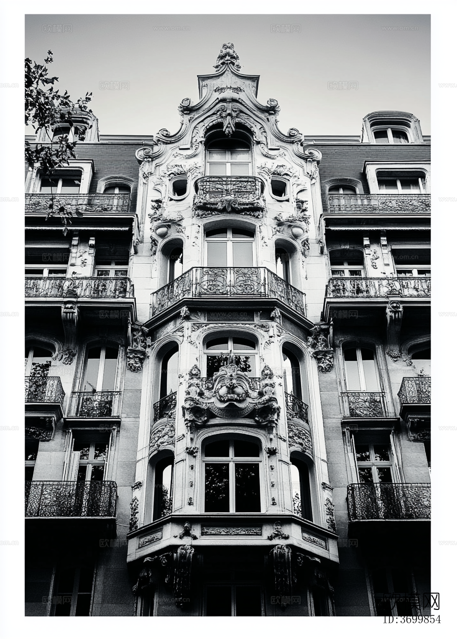 建筑装饰画下载