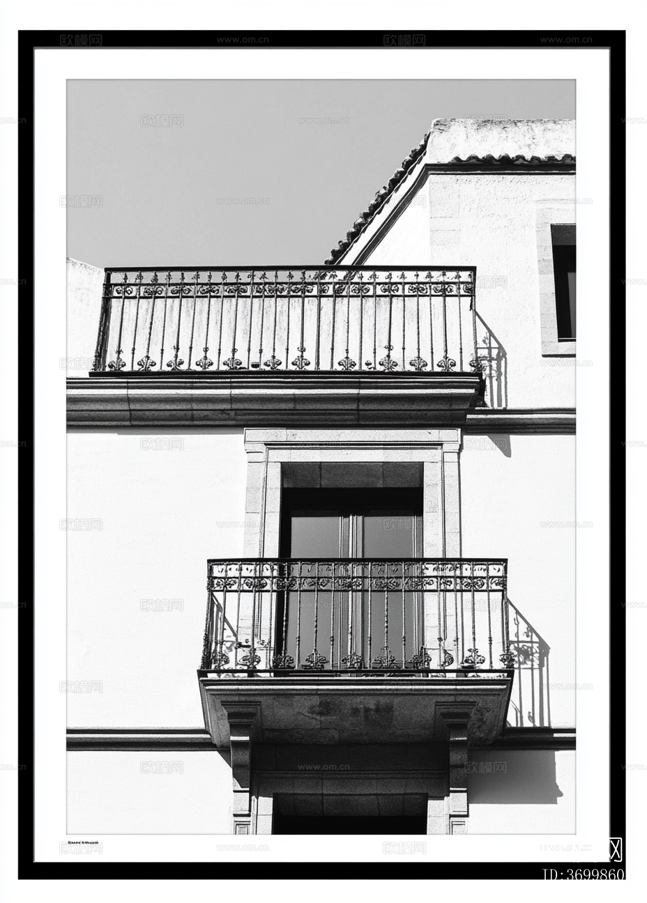 建筑装饰画下载