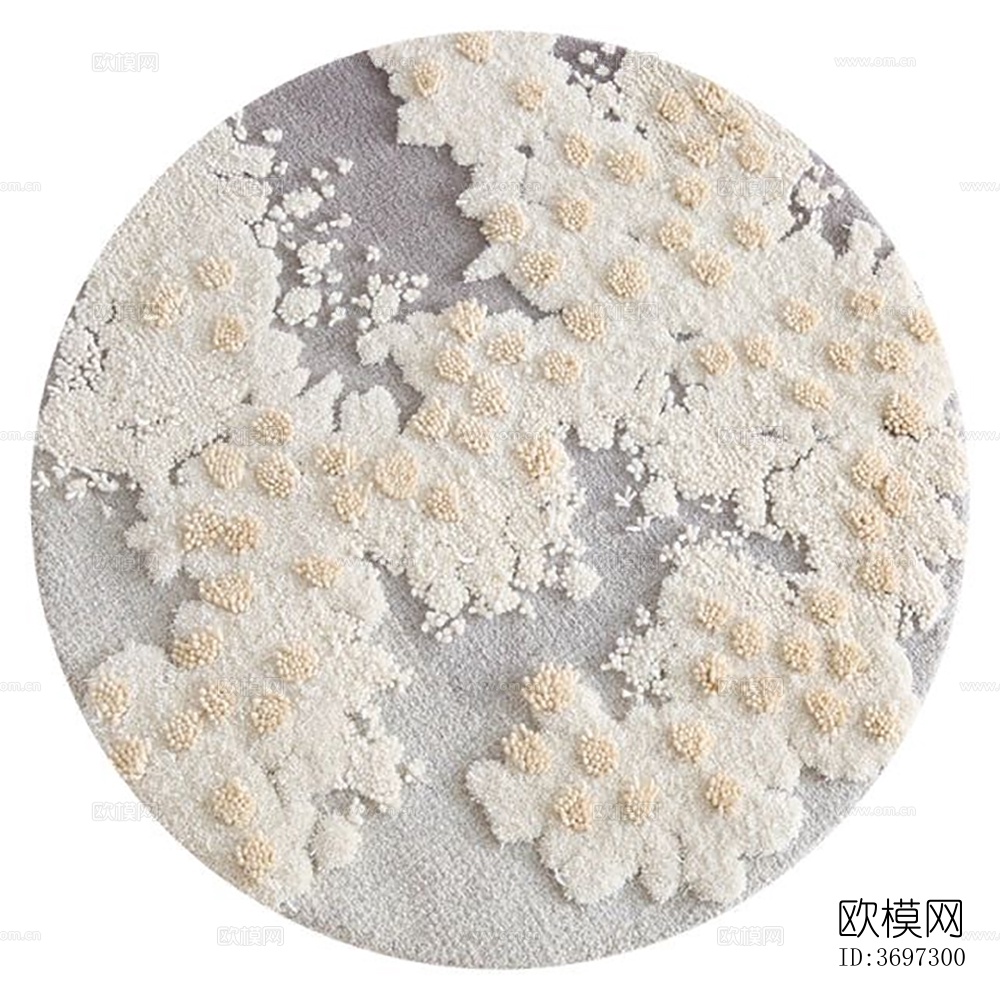 现代圆形地毯下载