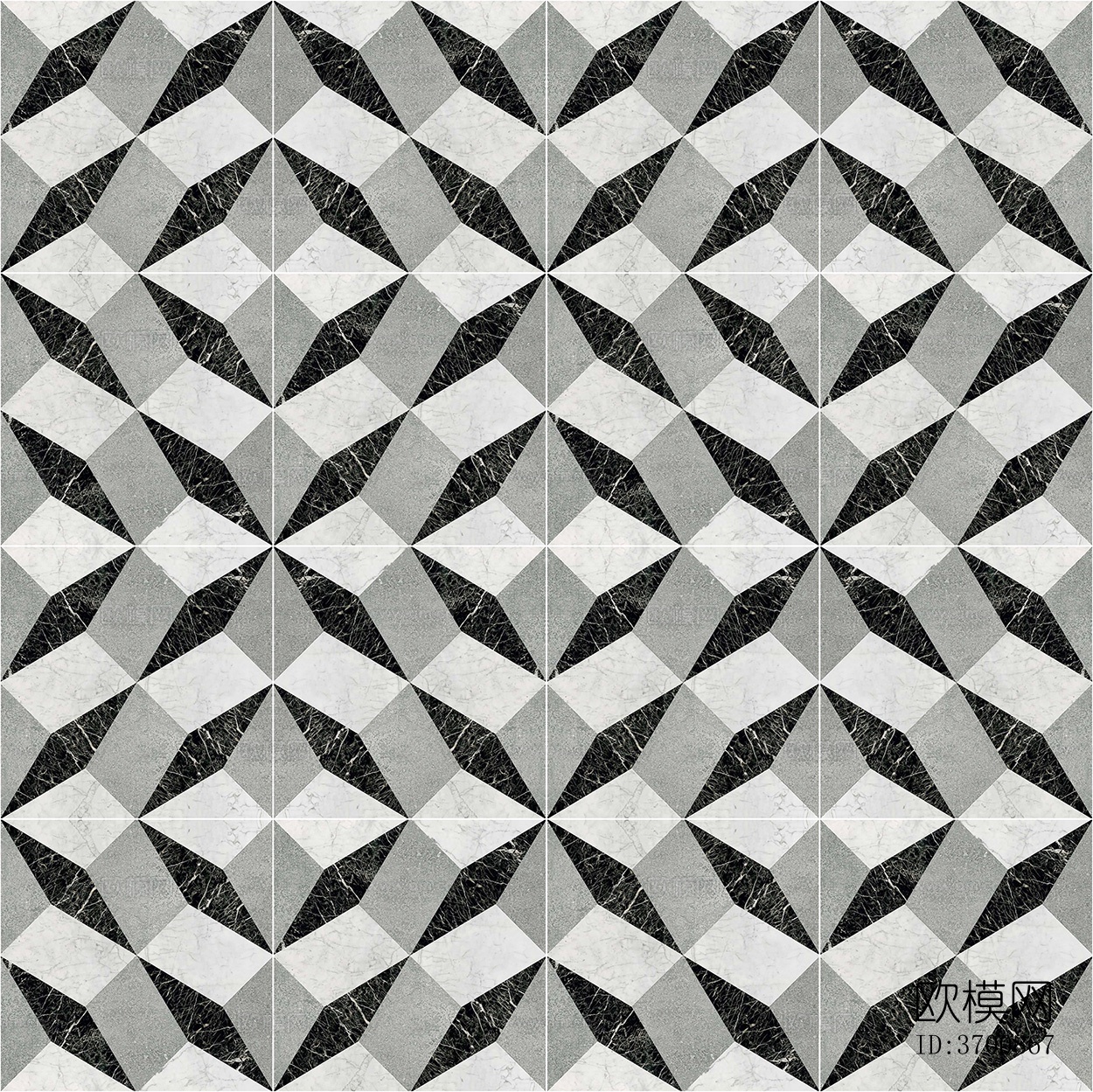 无缝现代大理石石材几何拼接拼花图案瓷砖地砖墙砖下载