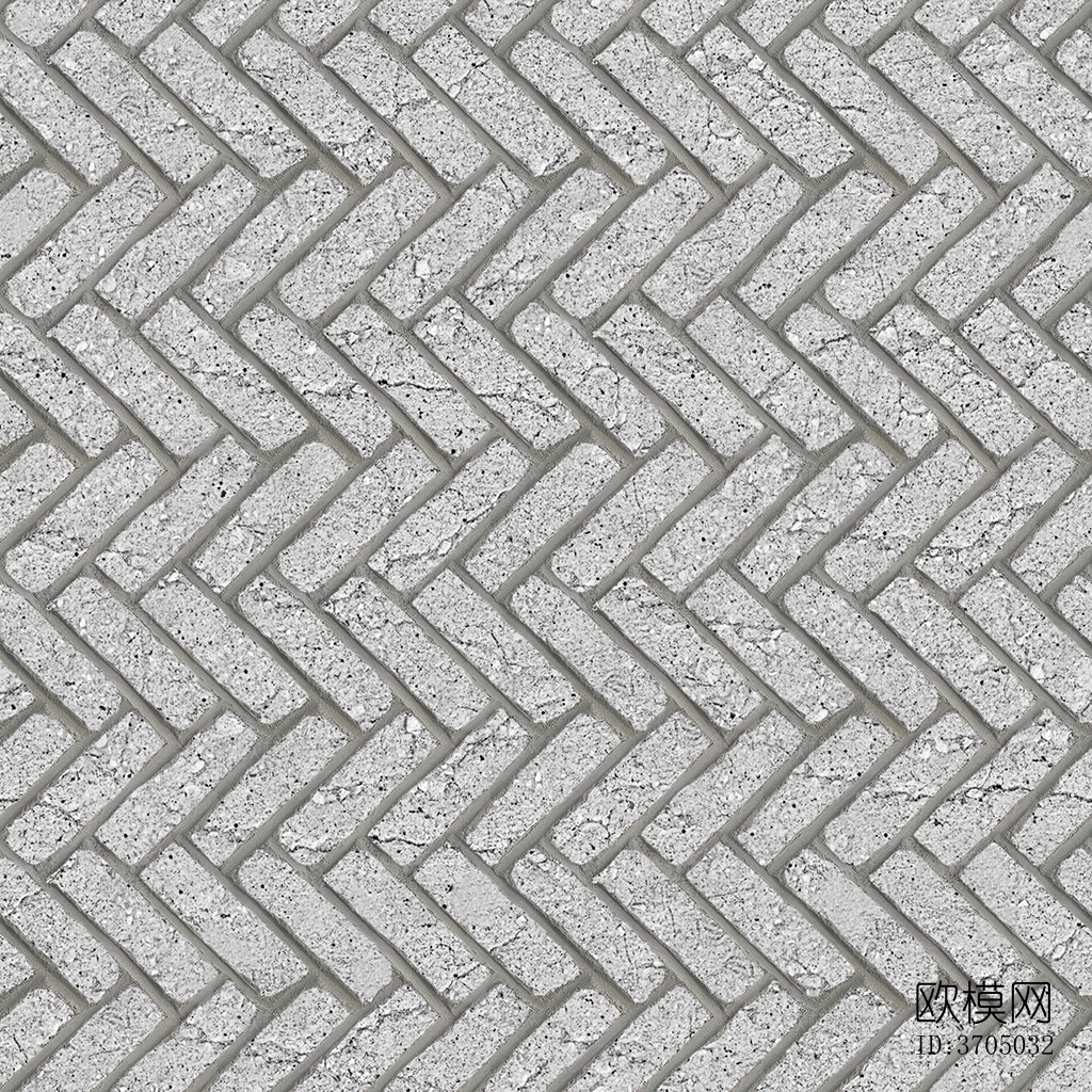 无缝人字纹拼花水泥地砖人行道路地面广场铺贴下载