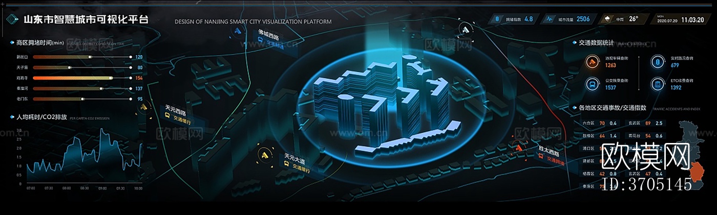 现代大数据科技电子屏下载
