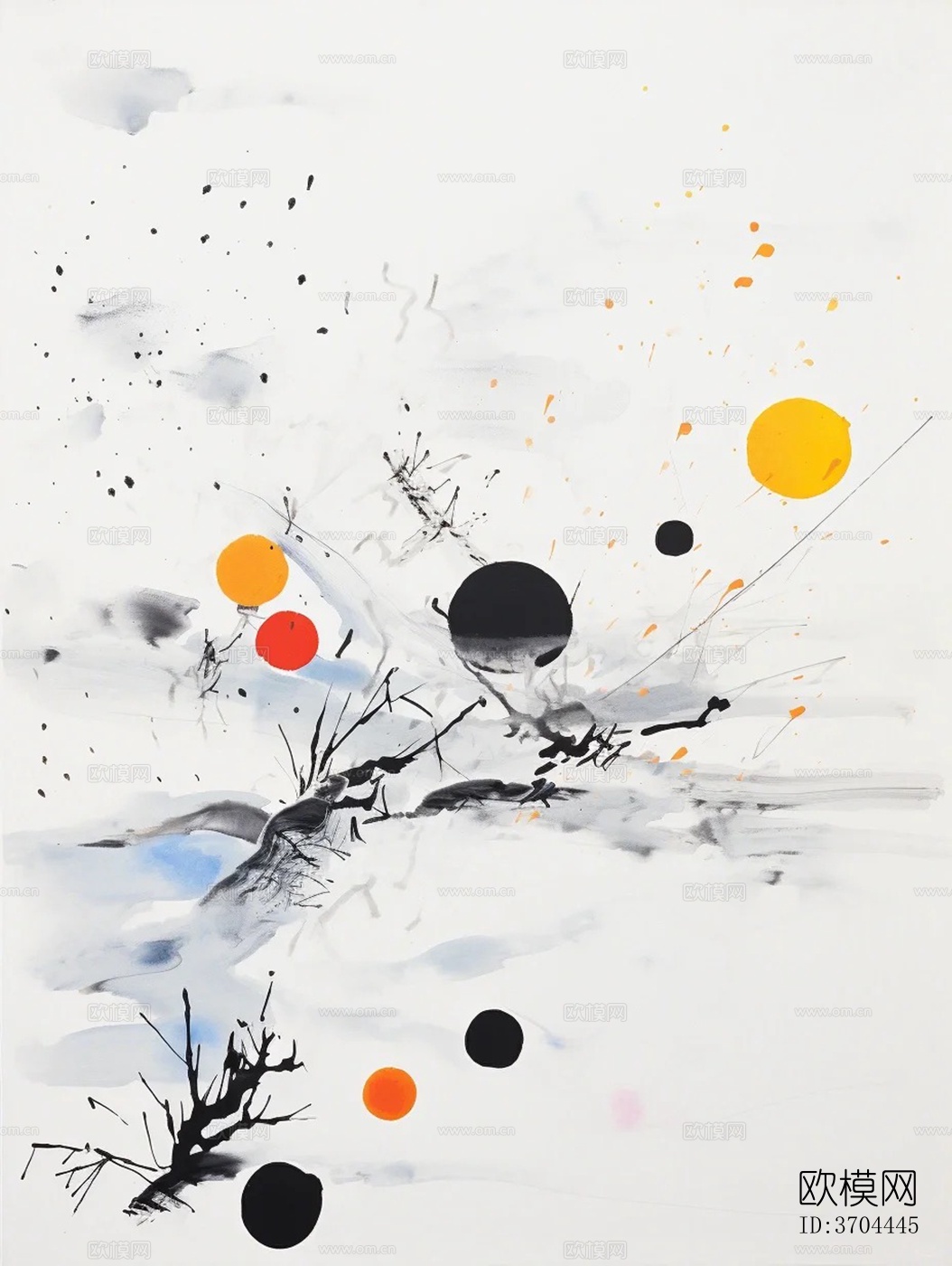 水彩装饰画下载