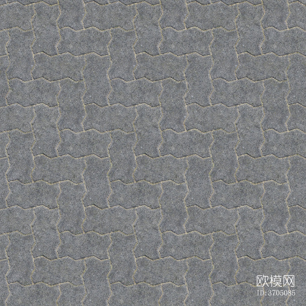 无缝人字纹拼花地砖人行道路地面广场铺贴下载