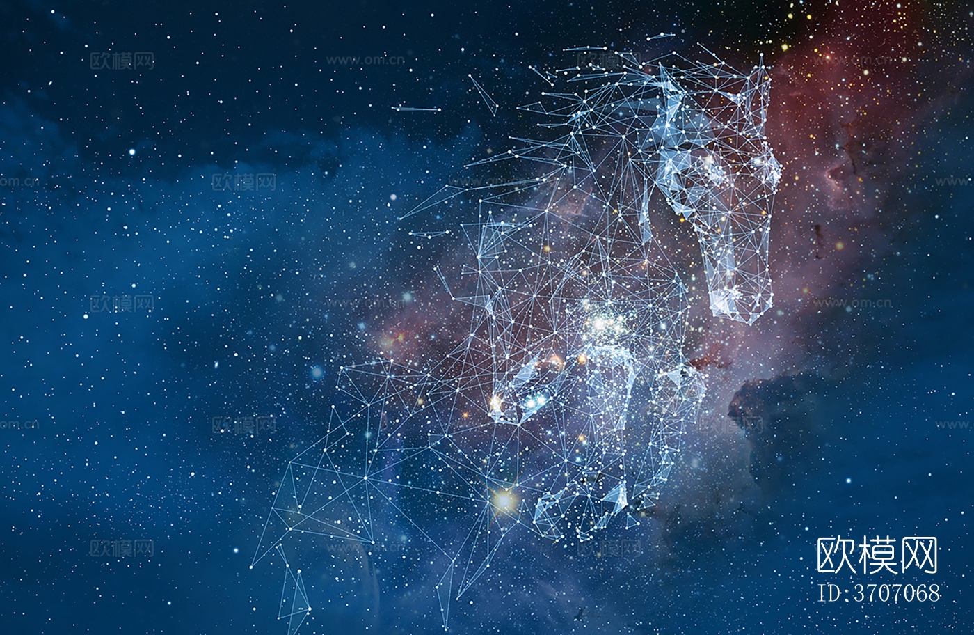 现代科技星空电子屏幕下载