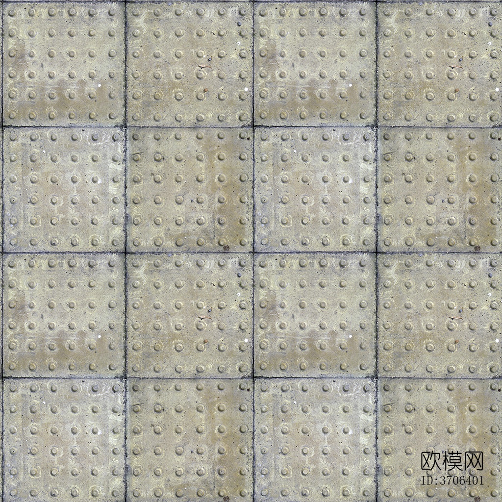 无缝破损水泥拼花地砖人行道路地面广场铺贴下载