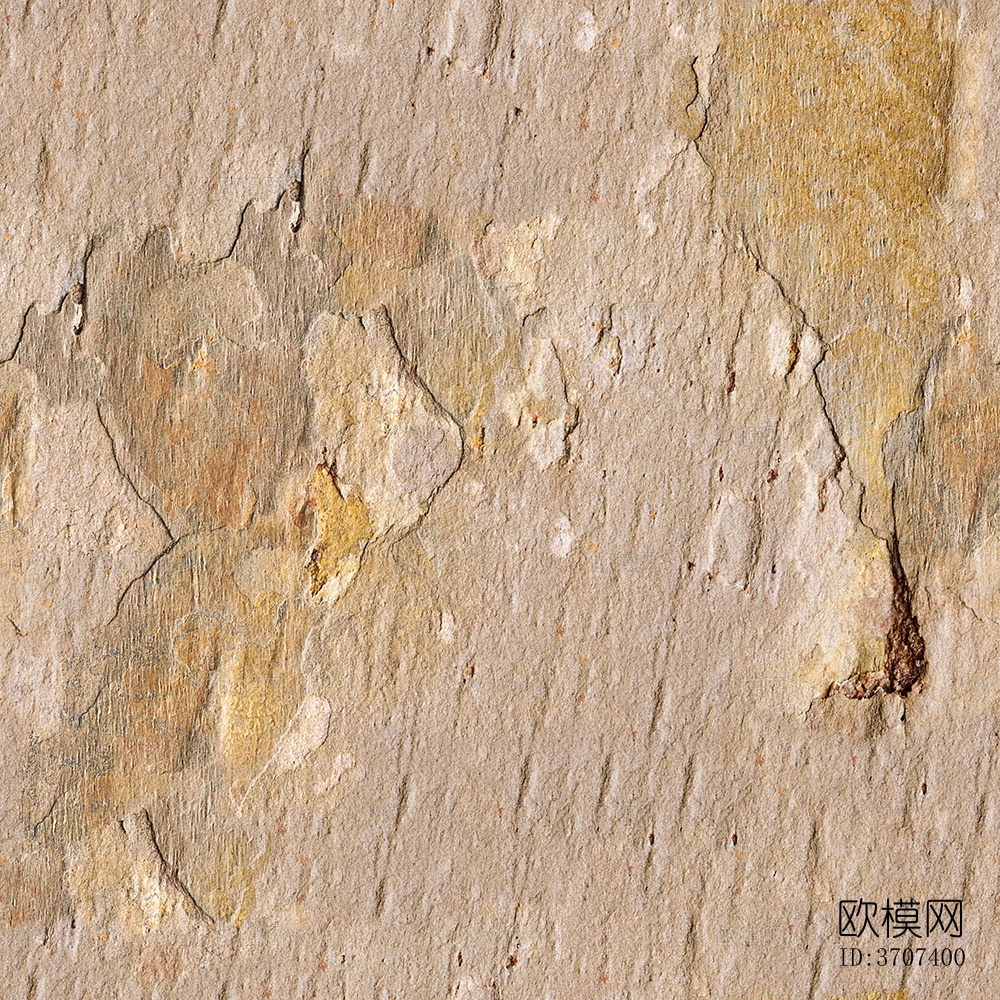 无缝黄色文化石墙岩石材墙面下载