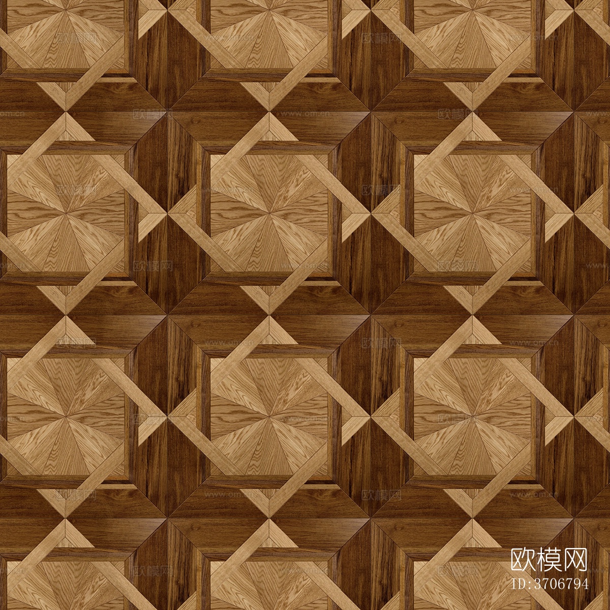 无缝几何拼花图案纹理木地板下载
