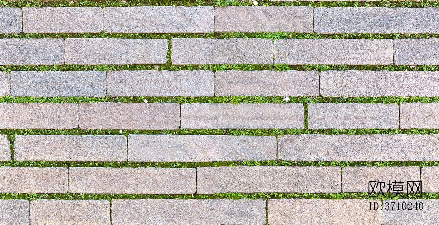 无缝公园透水砖草坪砖植草砖停车位铺装铺路下载