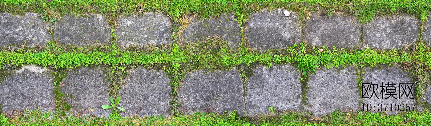 无缝公园透水砖草坪砖植草砖停车位铺装铺路下载