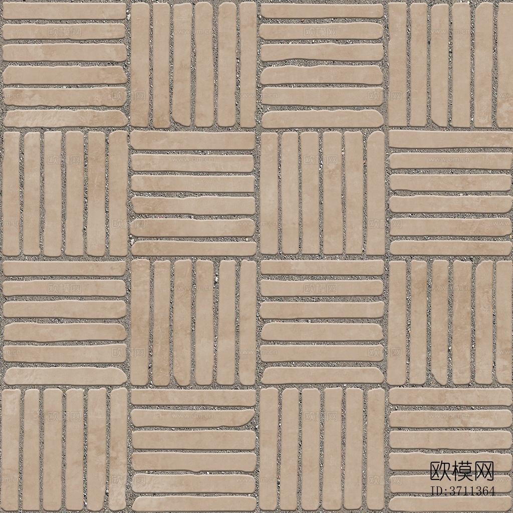 无缝拼花水泥地砖人行道路地面广场铺贴下载