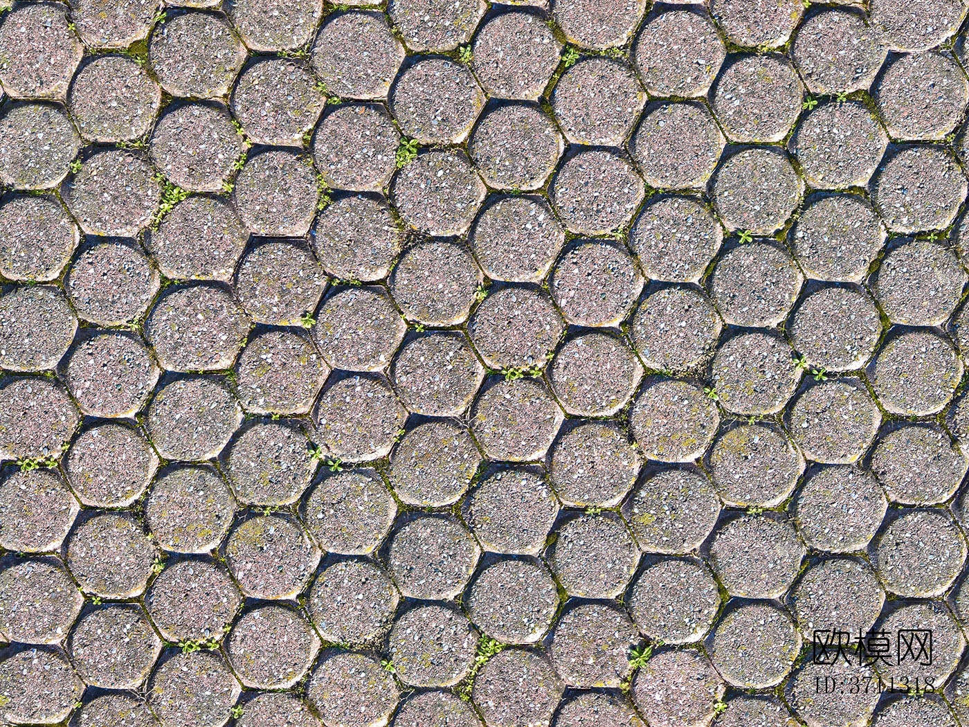无缝拼花水泥地砖人行道路地面广场铺贴下载