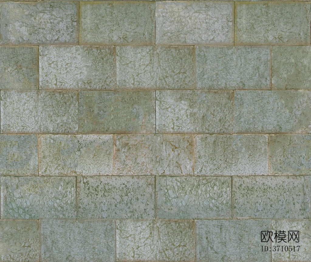 无缝花岗岩石材几何拼花地砖人行道路地面广场铺贴下载