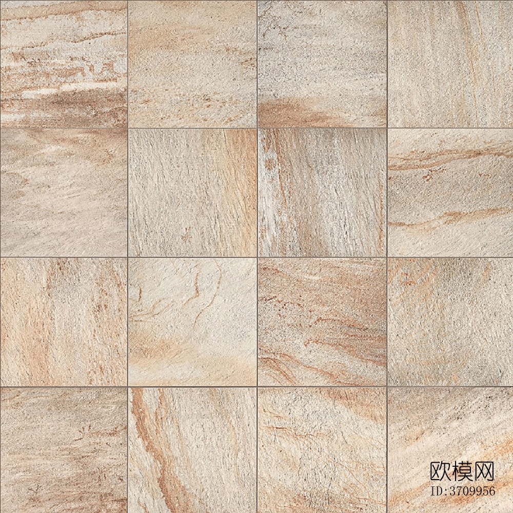 无缝大理石石材拼花地砖人行道路地面广场铺贴下载