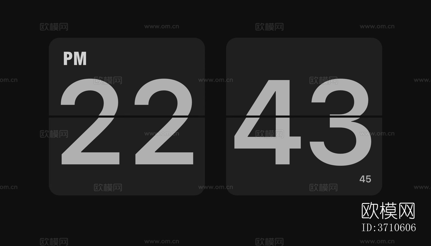 电视机平板电脑屏幕钟表图片下载