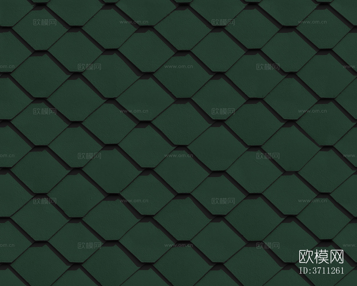 无缝绿色别墅建筑屋顶中式仿古石板瓦片下载