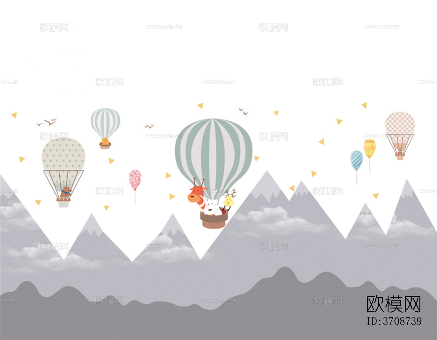 儿童房壁纸下载