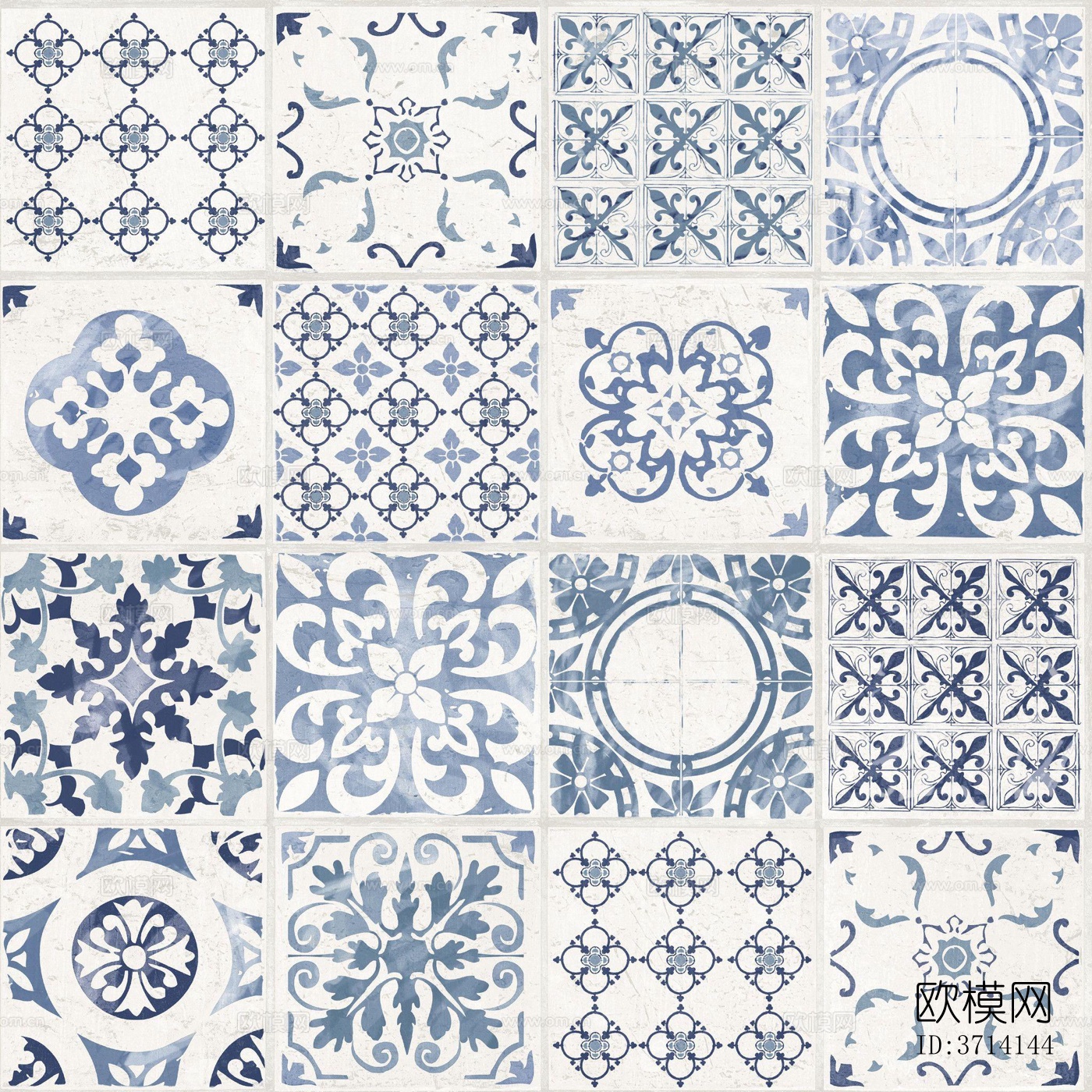 复古花砖 花砖 小花砖 瓷砖下载