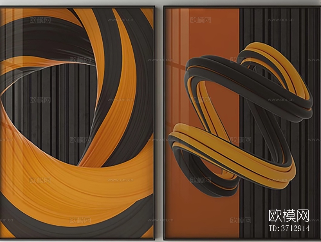 现代轻奢装饰画下载