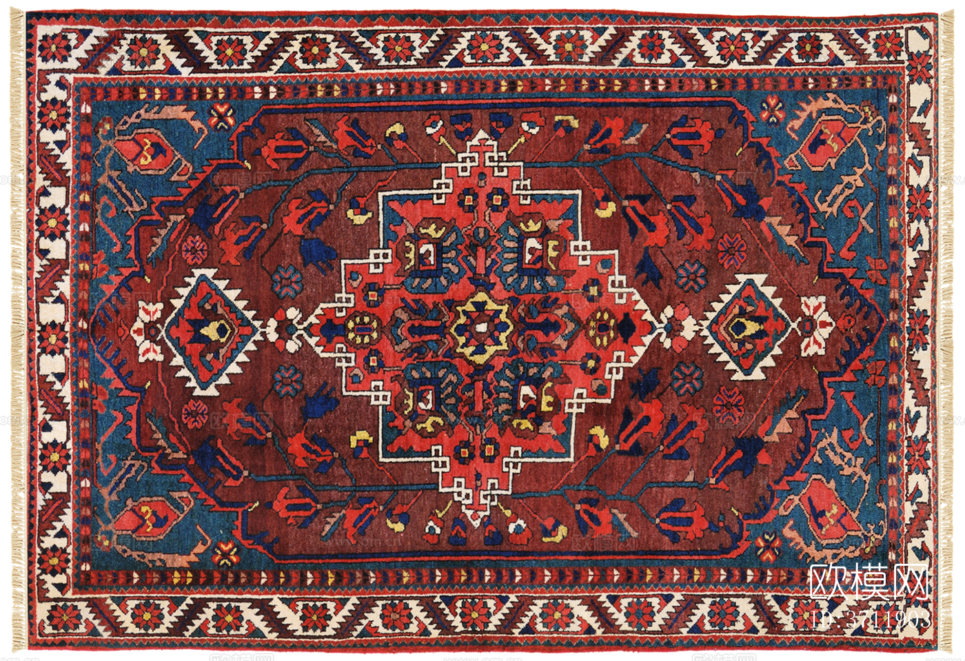 免扣欧式古典复古波斯地毯下载