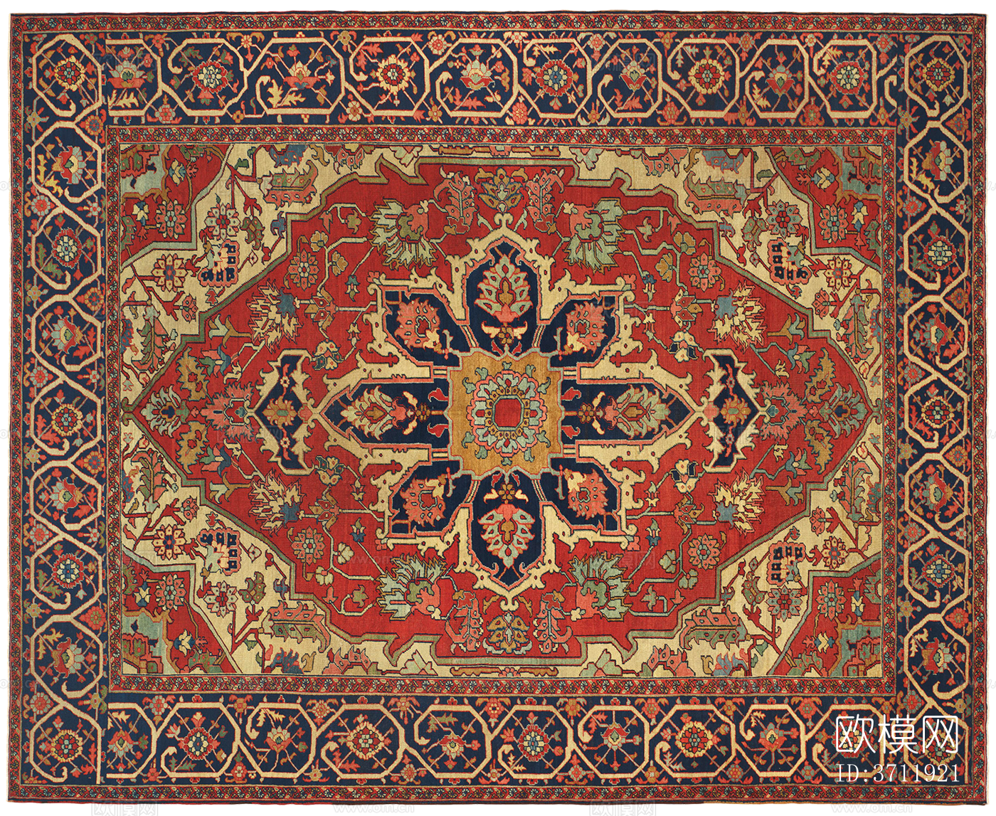 免扣欧式古典复古波斯地毯下载