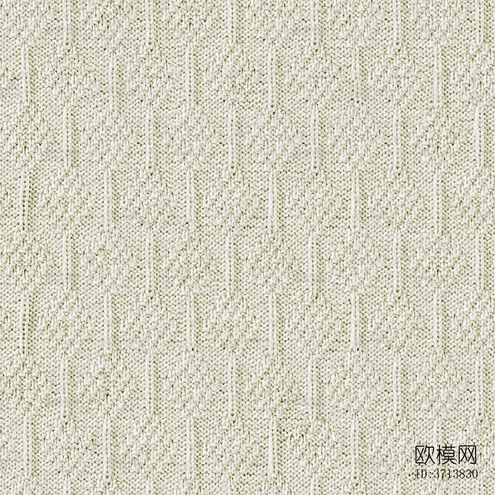 无缝米黄色羊毛衣提花针织布纹布料面料下载