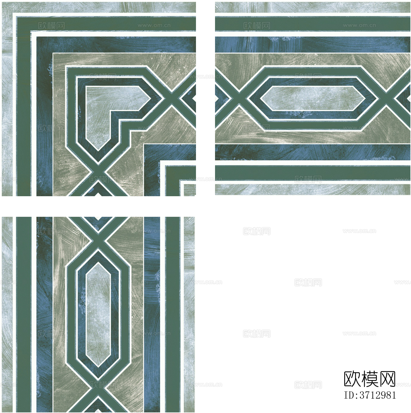 无缝欧式复古水泥混凝土石材几何拼花图案瓷砖花砖地砖墙砖下载