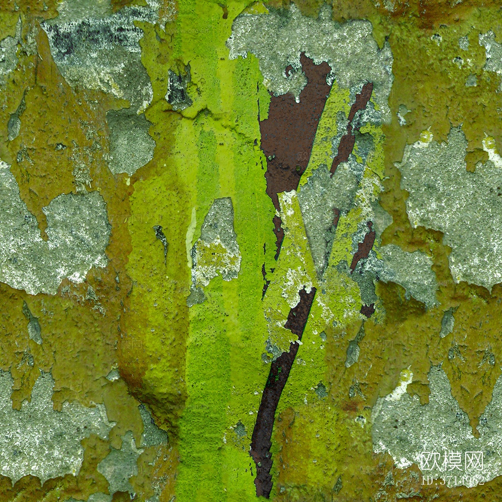 无缝绿色脏旧混凝土水泥墙面下载