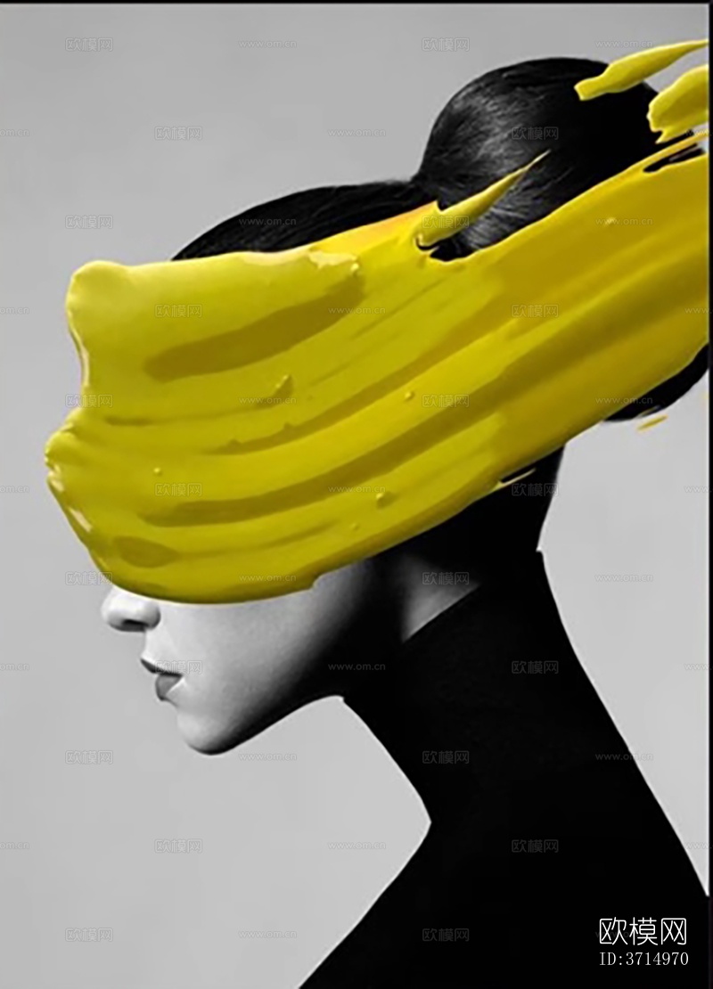 现代人物装饰画下载