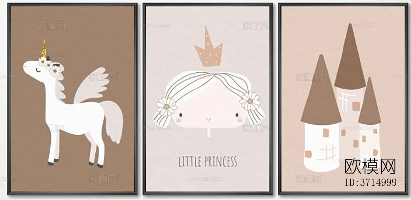 女孩房装饰画下载