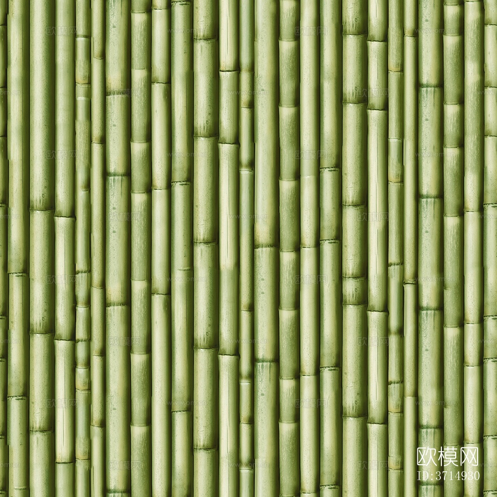 无缝绿色做旧竹竿竹子栅栏下载