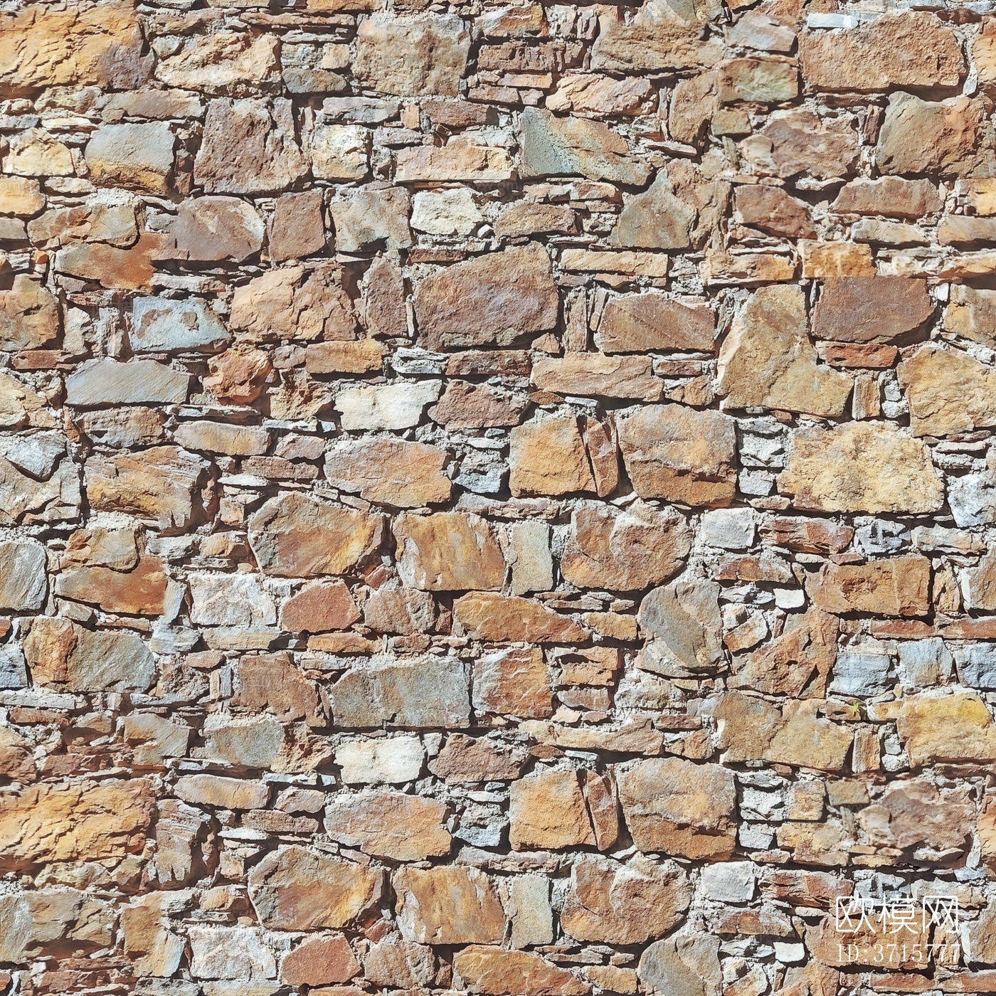 无缝室外建筑碎石文化石材墙面地面下载