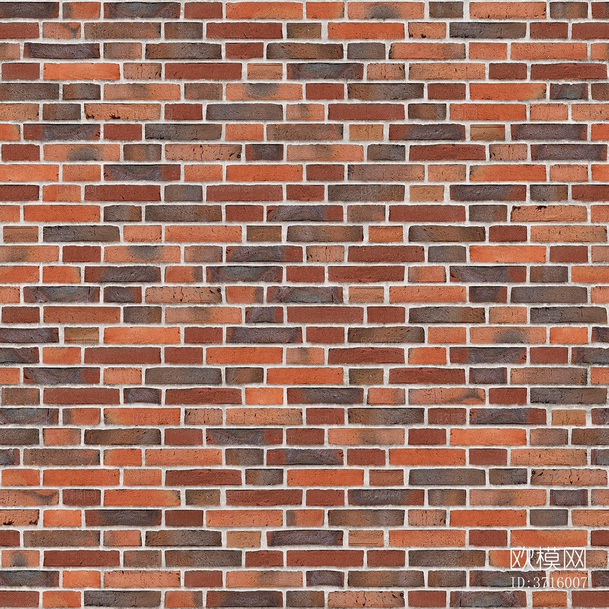 无缝红色砖墙室外墙面地面下载