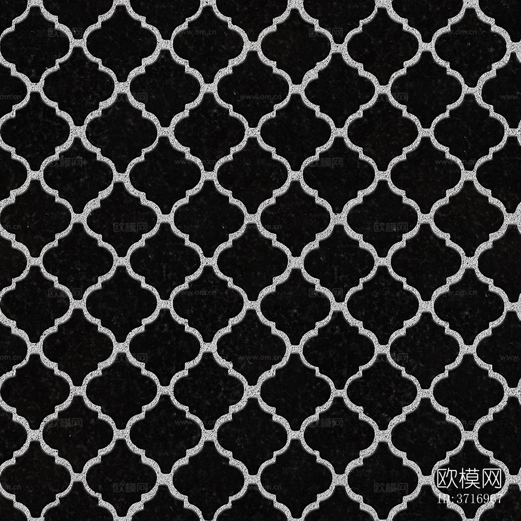 无缝花岗岩石材拼花地砖人行道路地面广场铺贴下载