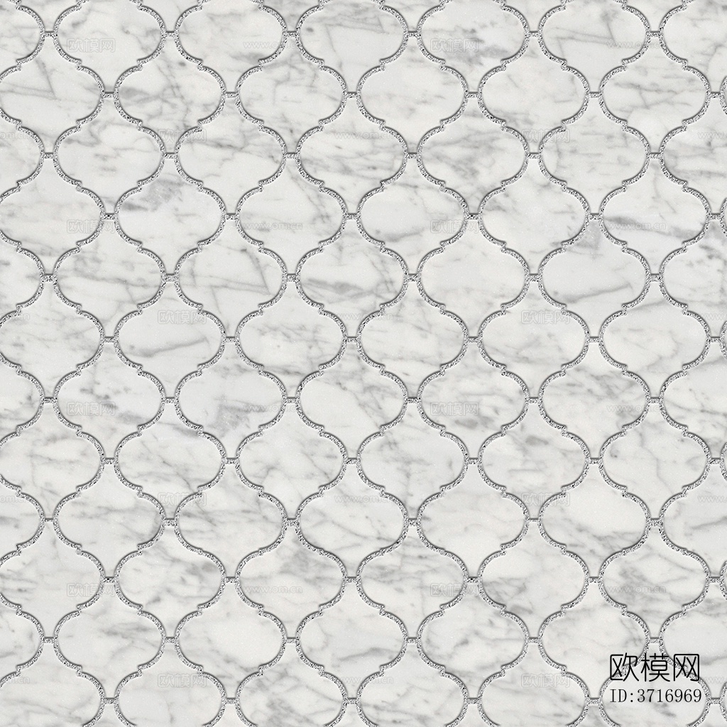 无缝花岗岩石材拼花地砖人行道路地面广场铺贴下载