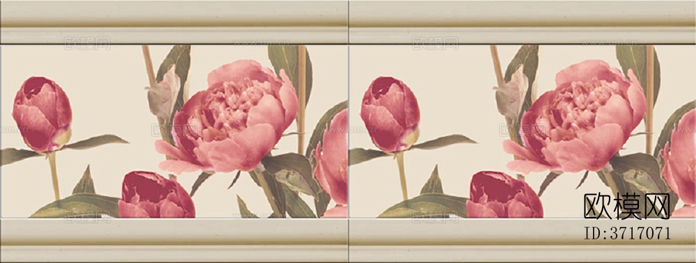 无缝红色复古乡村风格大理石材拼花图案瓷砖小花砖仿古砖地砖墙砖下载