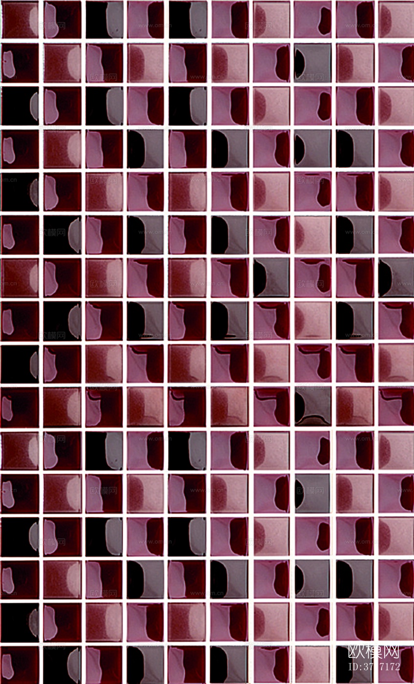 红色瓷砖马赛克下载