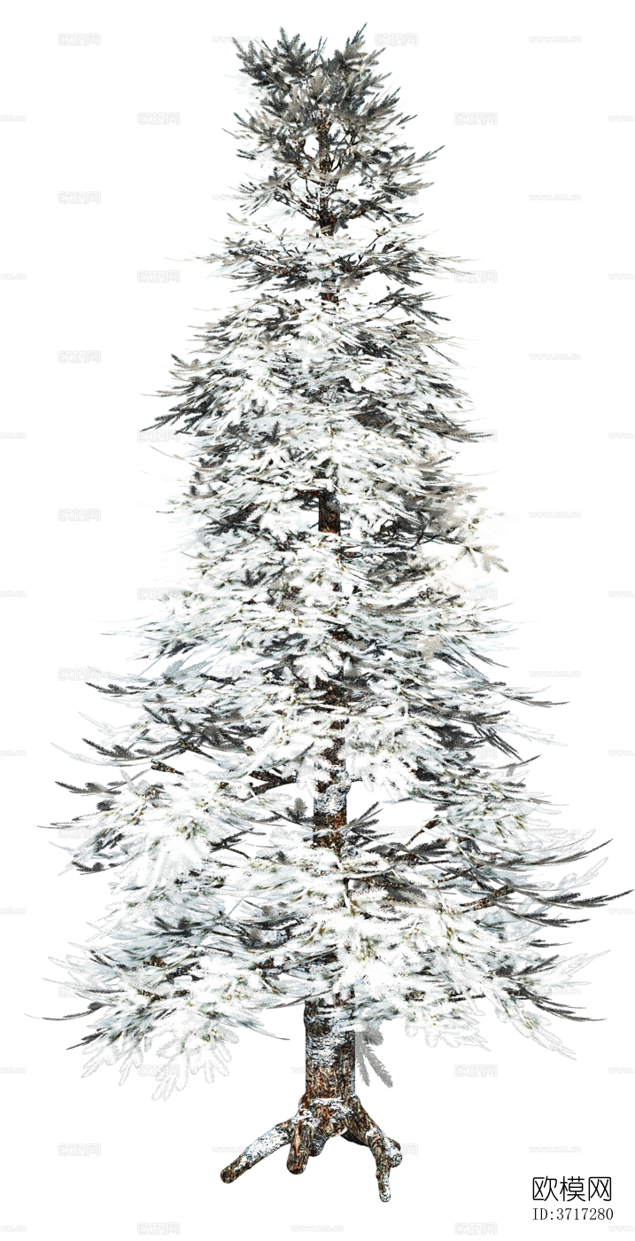 免抠冬季干枯的景观树行道树乔木植物下载