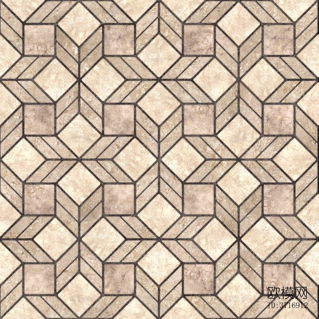 无缝黄色几何图案大理石瓷砖下载