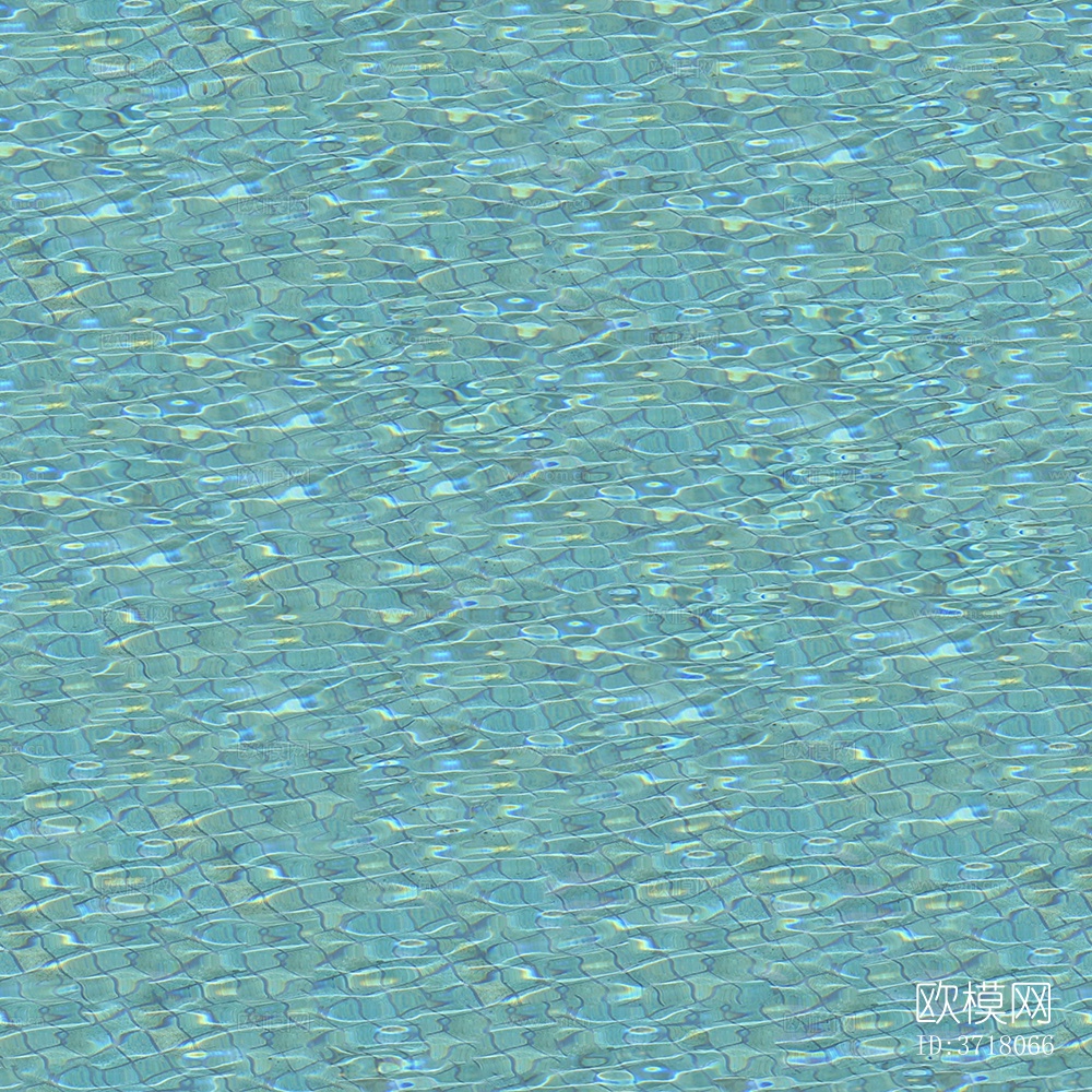 无缝蓝色游泳池水波纹水面水池墙面纹理下载
