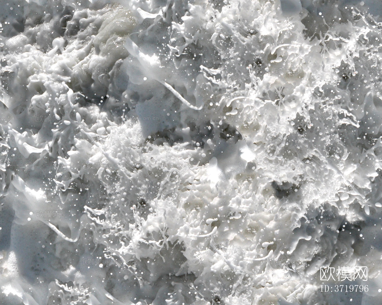无缝白色水波纹水面水池浪花海浪纹理下载