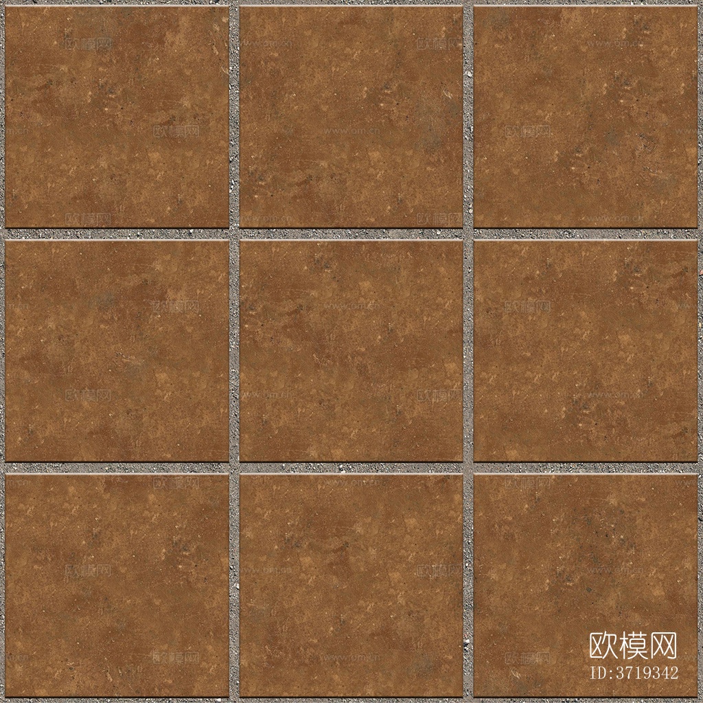 无缝红色陶瓦拼花地砖人行道路地面广场铺贴下载