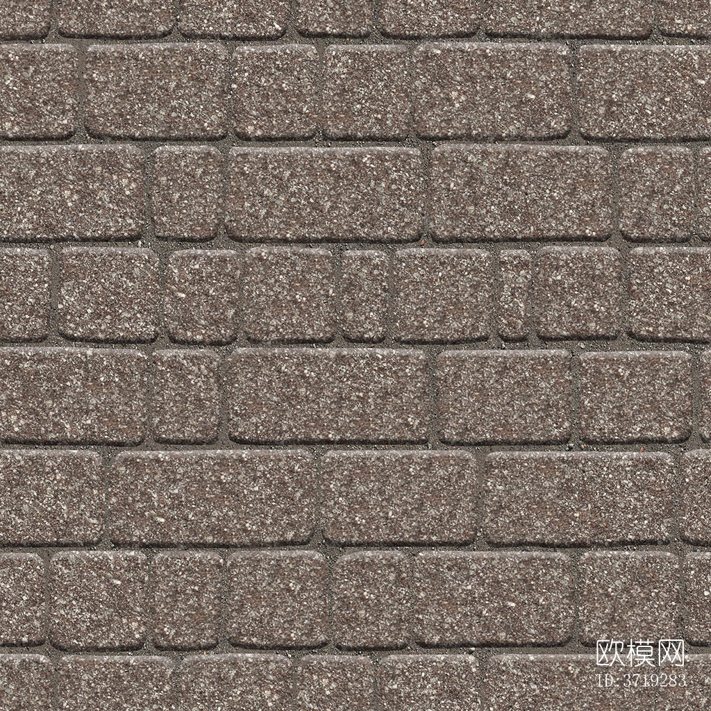 无缝灰色方形拼花地砖人行道路地面街道广场铺贴下载