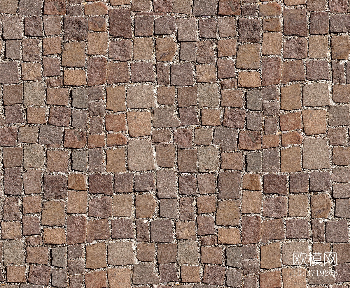 无缝灰色方形拼花地砖人行道路地面街道广场铺贴下载