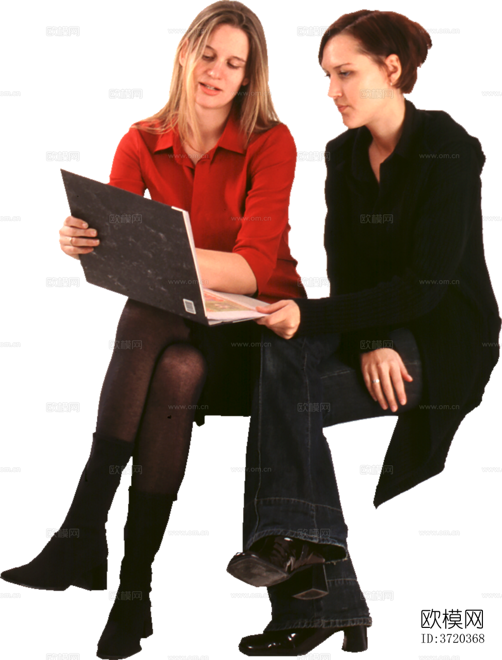 免抠居家休闲站立行走人物模特下载