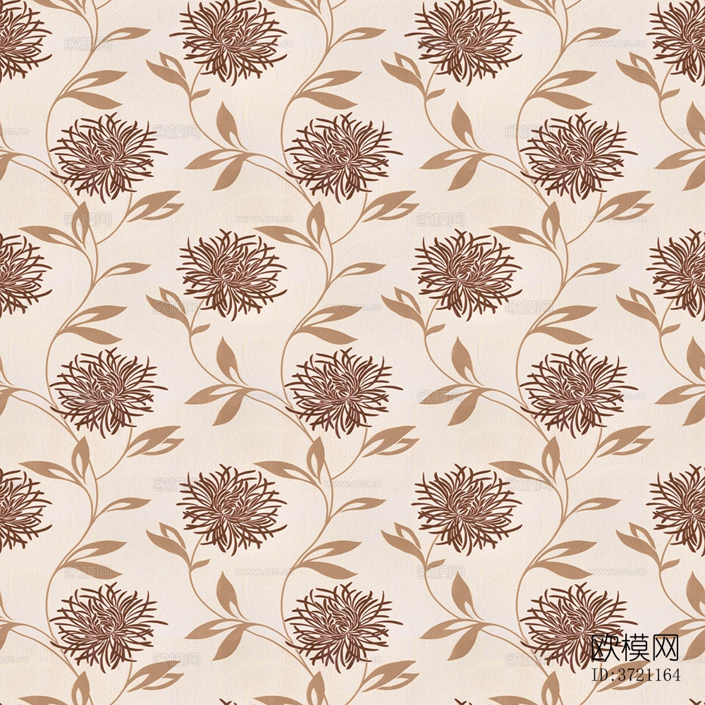 无缝灰色欧式田园风格碎花花纹图案壁纸壁布墙布下载